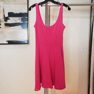 Urban Outfitters Sparkle & Fade Magenta Mini Dress